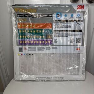 Lot of 4 Filtrete 18x18x1" Air Filter MPR 300‎ MERV 5 Dust Reduction Filter